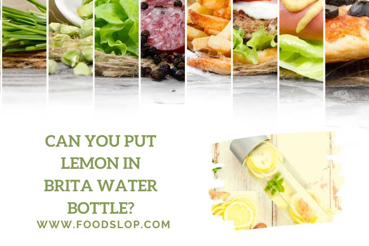 Can You Put Lemon In Brita Water Bottle Explained Foodslop