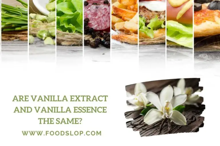 Are Vanilla Extract And Vanilla Essence The Same?