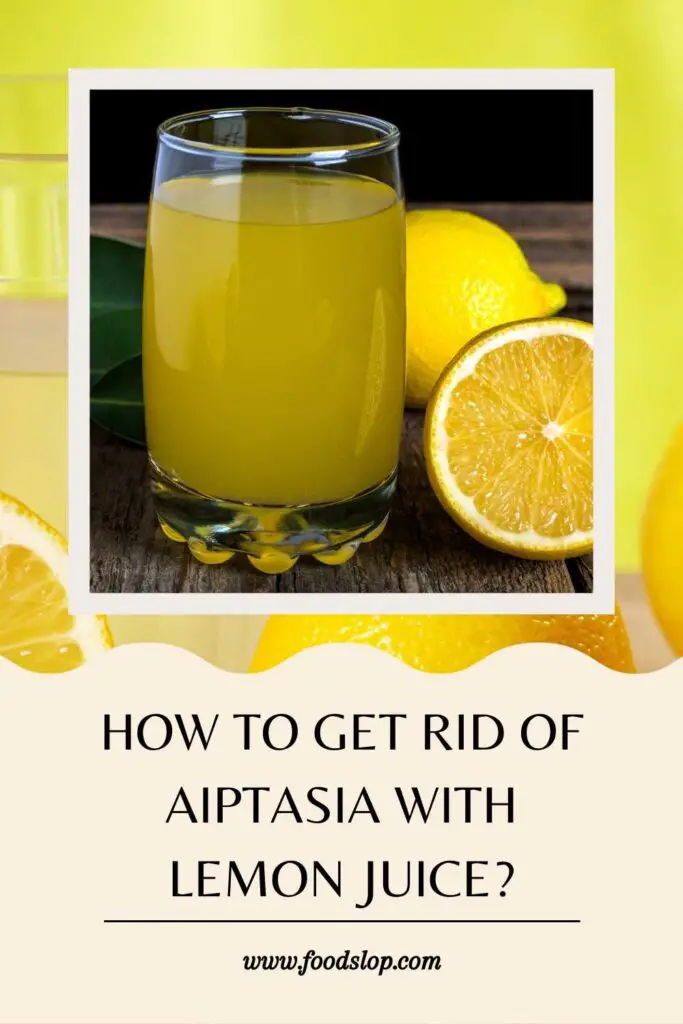 How To Get Rid Of Aiptasia With Lemon Juice?