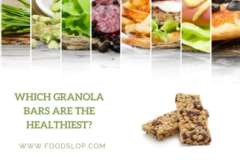 Which Granola Bars Are The Healthiest?