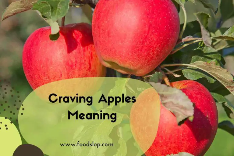 Craving Apples Meaning