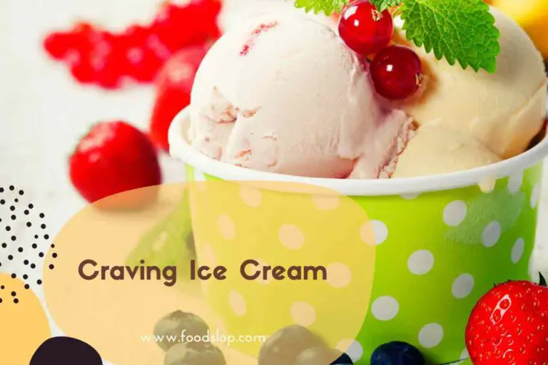 Pregnancy Craving Ice Cream